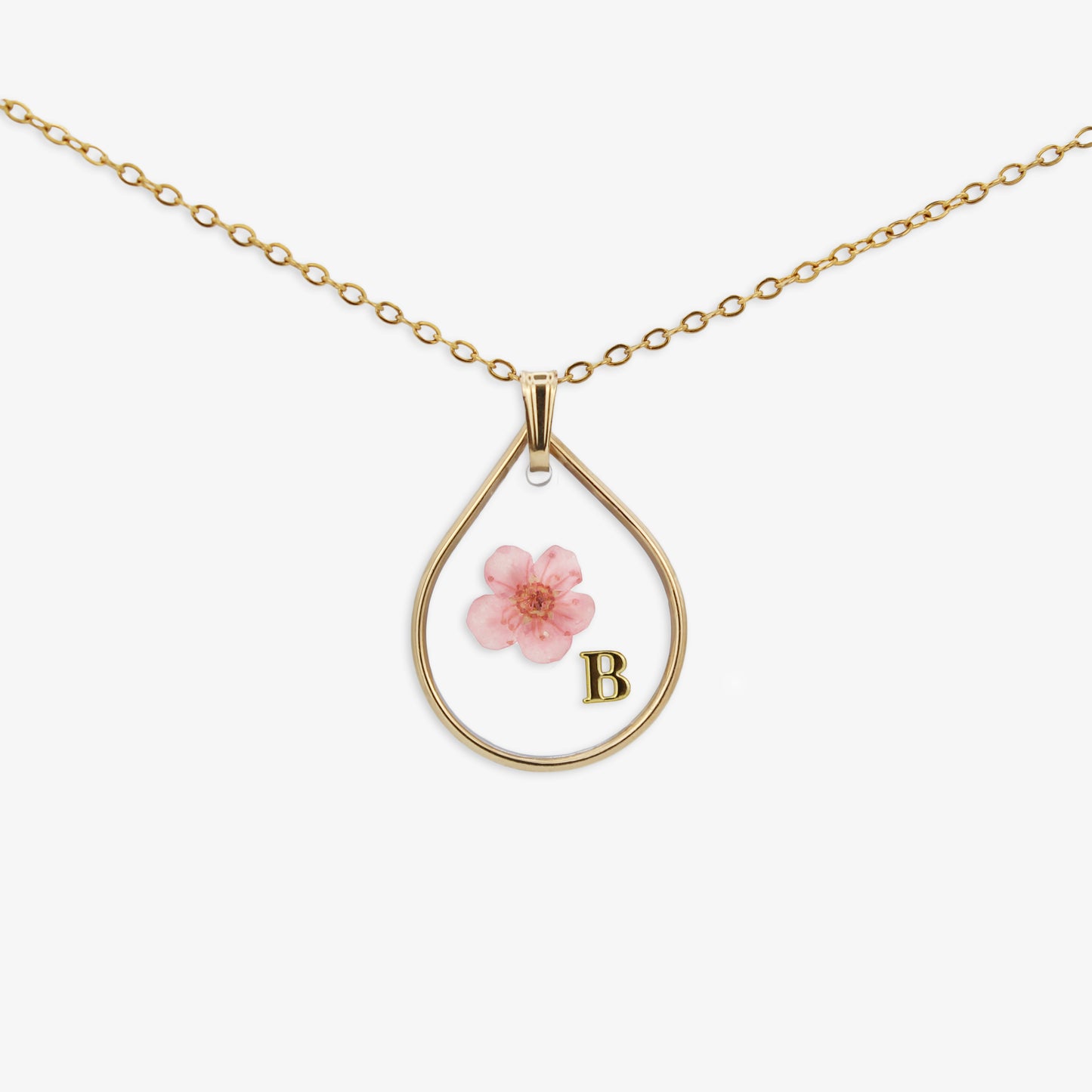 Personalized Initial Necklace - Drop