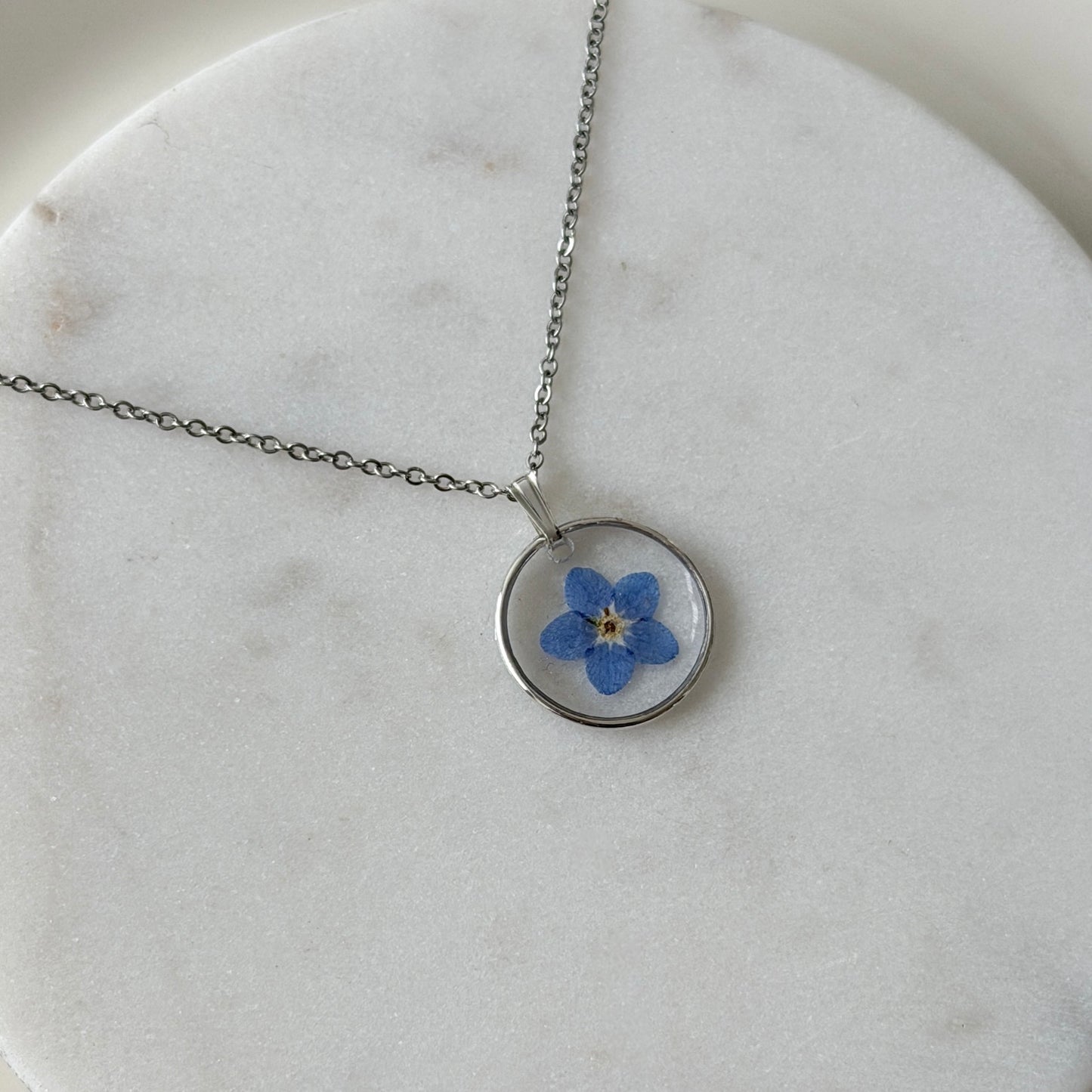Vergissmeinnicht Halskette